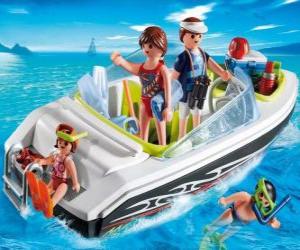 Puzzle de Lancha de Playmobil