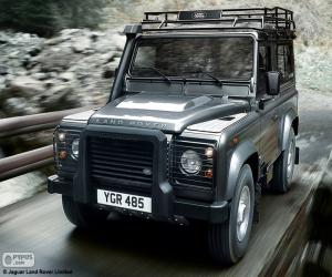 Puzzle de Land Rover Defender 90