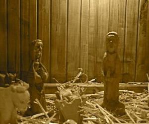 Puzzle de Las figuritas del Nacimiento o belén de madera