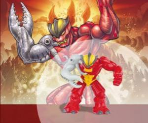 Puzzle de Lavion el señor del terror (Series 1) (Lava) (Potencia 8)