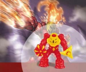 Puzzle de Lavor el poderoso (Series 1) (Lava) (Potencia 5)