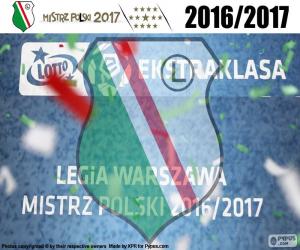 Puzzle de Legia, campeón 2016-2017