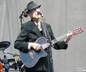 Puzzle de Leonard Cohen (1934-2016)