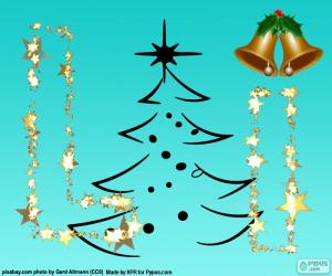 Puzzle de Letra L, decorada