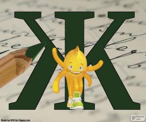 Puzzle de Letra rusa Ж