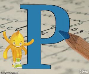 Puzzle de Letra rusa Р