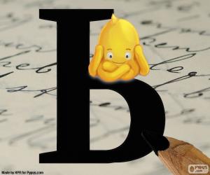 Puzzle de Letra rusa Ь