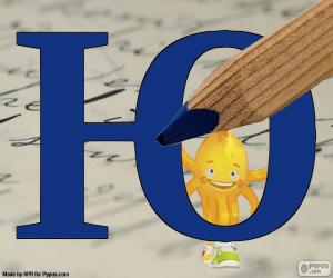 Puzzle de Letra rusa Ю