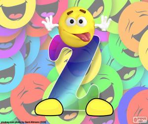 Puzzle de Letra Z de smiley