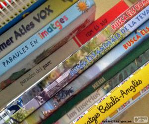 Puzzle de Libros educativos