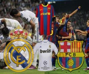 Puzzle de Liga de Campeones - UEFA Champions League semifinal 2010-11, Real Madrid - Fc Barcelona