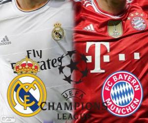 Puzzle de Liga de Campeones - UEFA Champions League semifinal 2013-14, Real Madrid - Bayern