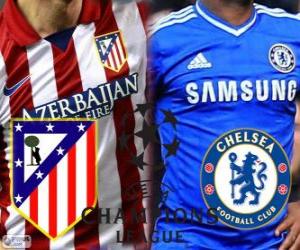 Puzzle de Liga de Campeones - UEFA Champions League semifinal 2013-14, Atlético - Chelsea