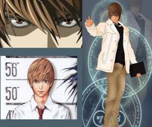Puzzle de Light Yagami también conocido como Kira, el protagonista del anime Death Note