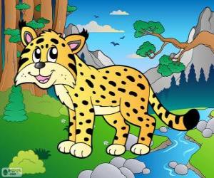 Puzzle de Lince, felino