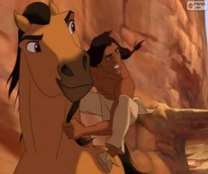 Puzzle de Little Creek escapando con Spirit