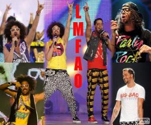 Puzzle de LMFAO es un dúo de Estados Unidos de electro pop
