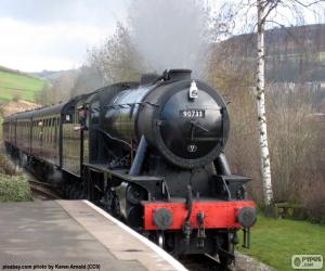 Puzzle de Locomotora a vapor