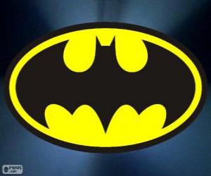 Puzzle de Logo de Batman, el murciélago