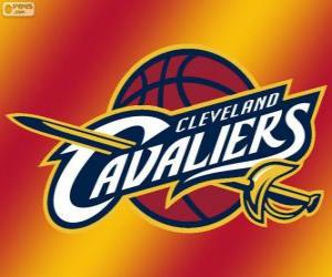 Puzzle de Logo de Cleveland Cavaliers, equipo de la NBA. División Central, Conferencia Este