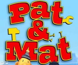 Puzzle de Logo de Pat y Mat
