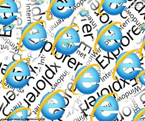 Puzzle de Logo Internet Explorer