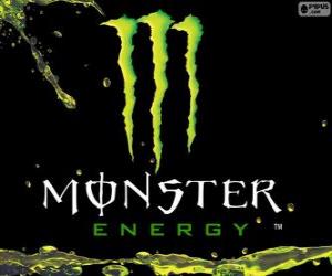 Puzzle de Logo Monster Energy
