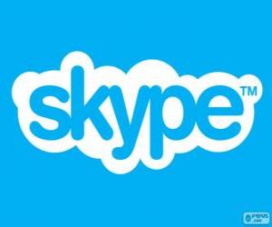 Puzzle de Logo Skype