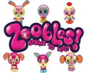 Puzzle de Logo Zoobles