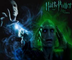 Puzzle de Lord Voldemort, es el enemigo principal de Harry Potter