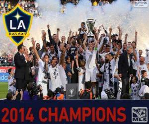 Puzzle de Los Angeles Galaxy, campeón de la MLS 2014