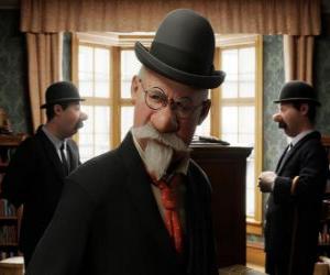 Puzzle de Los detectives Hernández y Fernández con Sil