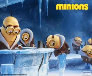 Puzzle de Los Minions en la Antártida