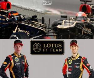 Puzzle de Lotus F1 Team 2013
