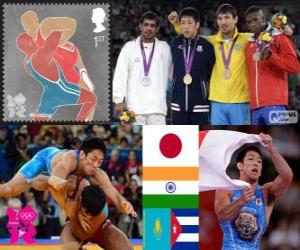 Puzzle de Lucha libre 66kg masc LDN12