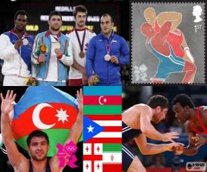 Puzzle de Lucha libre 84kg masc LDN12