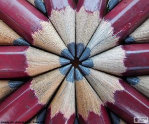 Puzzle de Lápices de grafito