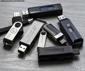 Puzzle de Lápiz de memoria USB