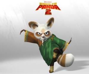 Puzzle de Maestro Shifu es el entrenador de todos los grandes guerreros de kung fu del país.