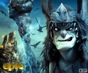 Puzzle de Mandrake, el líder de los Boggans