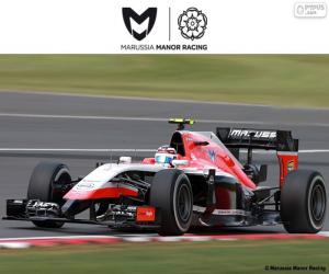 Puzzle de Manor Marussia 2015