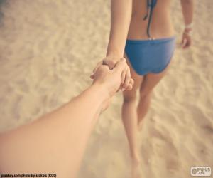 Puzzle de Manos entrelazadas, Amor