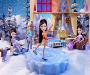 Puzzle de Maribel, es patinadora , le gusta la moda exentrica y con mucho glamour. Ella es Mexicana