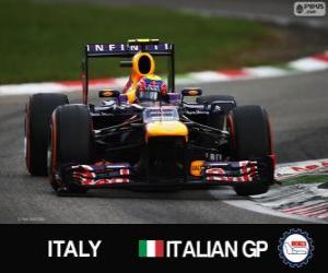 Puzzle de Mark Webber - Red Bull - Gran Premio de Italia 2013, 3er Clasificado
