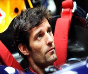 Puzzle de Mark Webber - Red Bull - Shanghai 2010