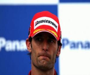 Puzzle de Mark Webber - Red Bull - Turquia 2010 (3er Clasificado)