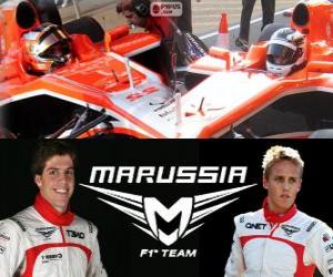 Puzzle de Marrussia F1 Team 2013