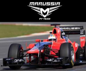 Puzzle de Marussia MR01 - 2012 -