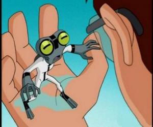 Puzzle de Materia Gris hablando con Ben 10