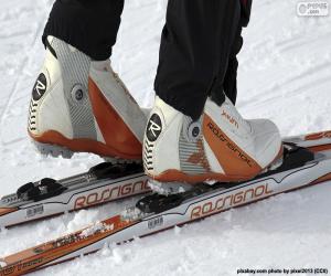 Puzzle de Material esquí de fondo